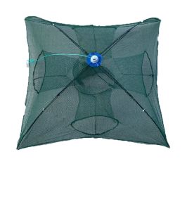 Automatic Folding Fishing Umbrella Net (Option: 4 Inlet Hole)
