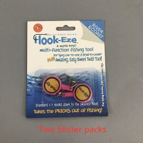 Outdoor fishing multi-purpose fishing hook fishing supplies (Option: Pink-Double)