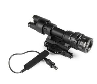 M952V Outdoor LED lighting Strong Light Tactical flashlight (Color: Black)
