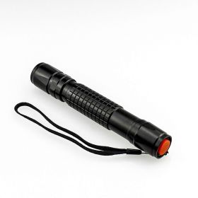 Two in one focusing flashlight (Color: Black)