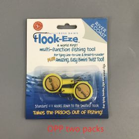 Outdoor fishing multi-purpose fishing hook fishing supplies (Option: Yellow-Double pp)