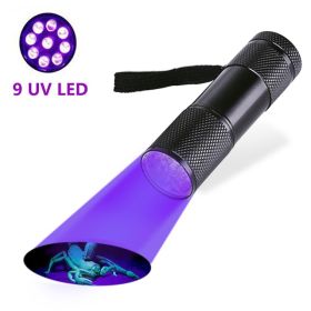 Ultraviolet Black Light Flashlight (Option: A)