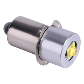 Cross-Border Led Flashlight Small Bulb P13.5S E10 Ba9S Wide Voltage 1-24V 0.5W 1W 3W Indicator Light (Option: 3000K  3W-Warm White)