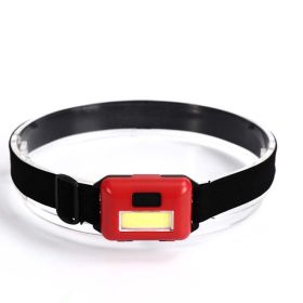 Outdoor Mini COB LED Headlight (Color: Red)