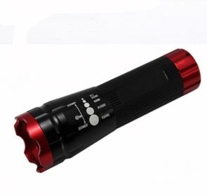 Flashlight Bicycle Lamp Mountain Bike Riding Lamp Mini Multi-Function (Option: No.7 battery for the attacker)