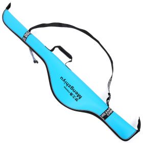 EVA thick portable fishing tackle bag (Color: Blue)