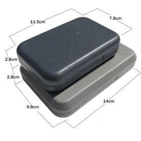 Plastic Thickened Lure Fishing Bait Storage Box (Option: Photo color-Small)