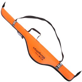 EVA thick portable fishing tackle bag (Color: Orange)