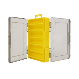 Double-sided wooden shrimp box (Option: Yellow HS 1018)