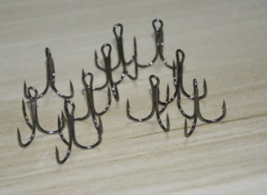 Three Claw Barbed Butterfly False Bait (Option: Black-10numbers-10PCS)
