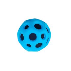 Cross-border Product Holed Balls Foam Solid Elastic Ball Parent-child Interaction Toys (Option: Blue About 55g)