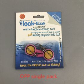 Outdoor fishing multi-purpose fishing hook fishing supplies (Option: Pink-Single)