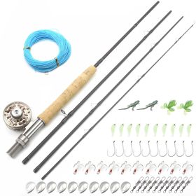 Fly Rod Set Cheap And Portable (Option: Flying Fishing Set-2.1m)