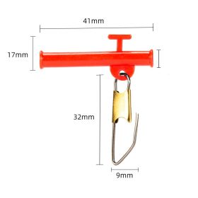 Balance Stainless Steel Pin Splitter (Option: Red Large-10PCS)