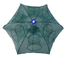 Automatic Folding Fishing Umbrella Net (Option: 12 Inlet Hole)