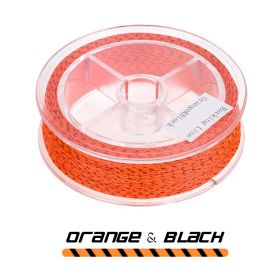 Fly Fishing Backing Line Floating 50M 20LB 30LB (Option: Orange black-30LB 50m)